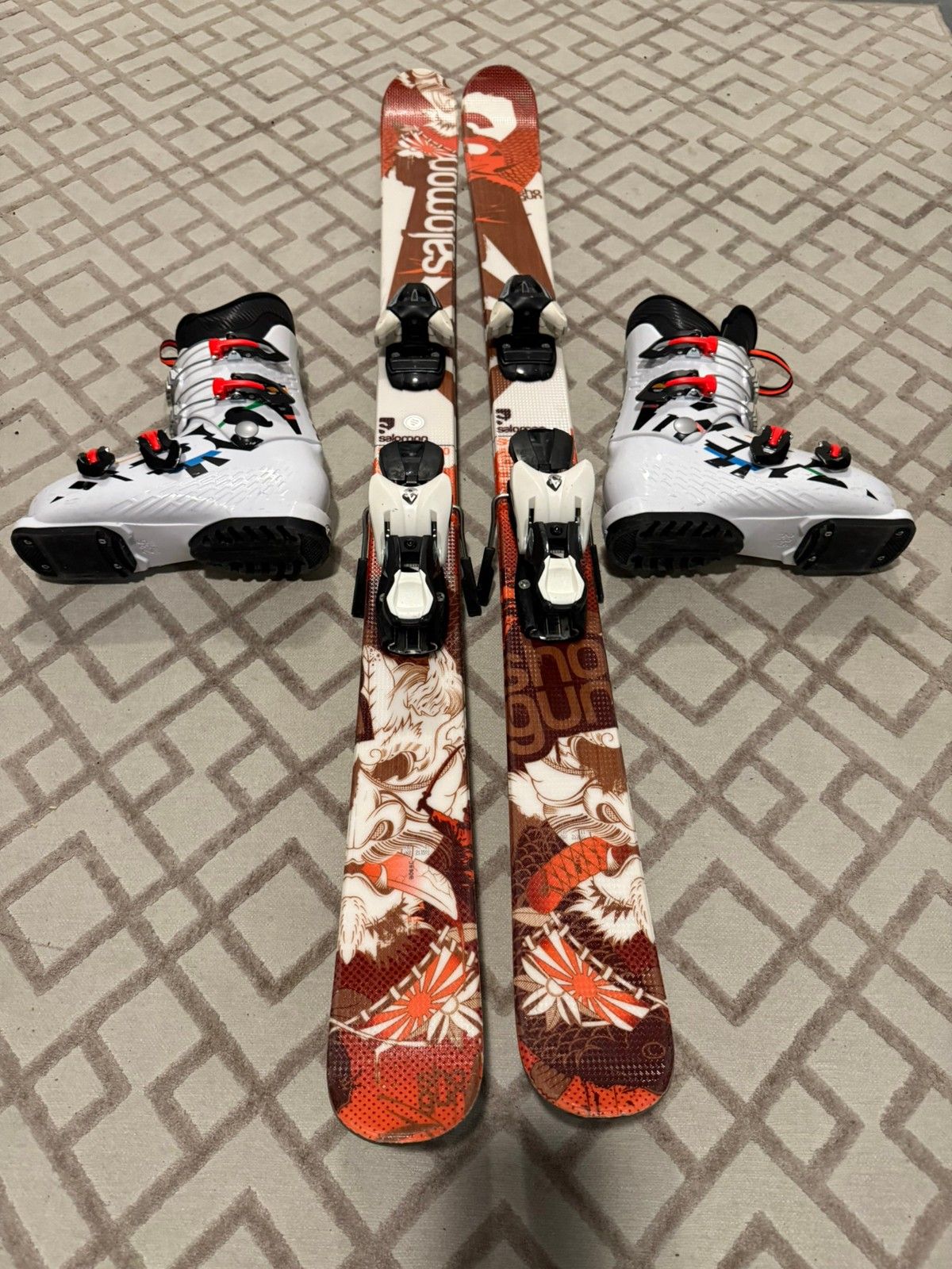 Salomon Shogun Jr Twintip Sukset Rossignol Hero J Monot Tori