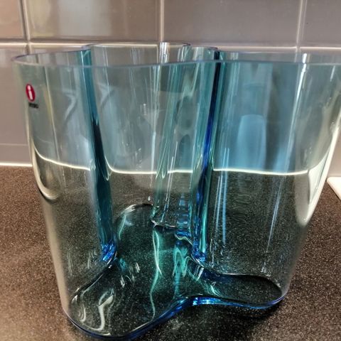 Iittala Aalto Maljakko Mm Tumma Koboltinsininen Tori