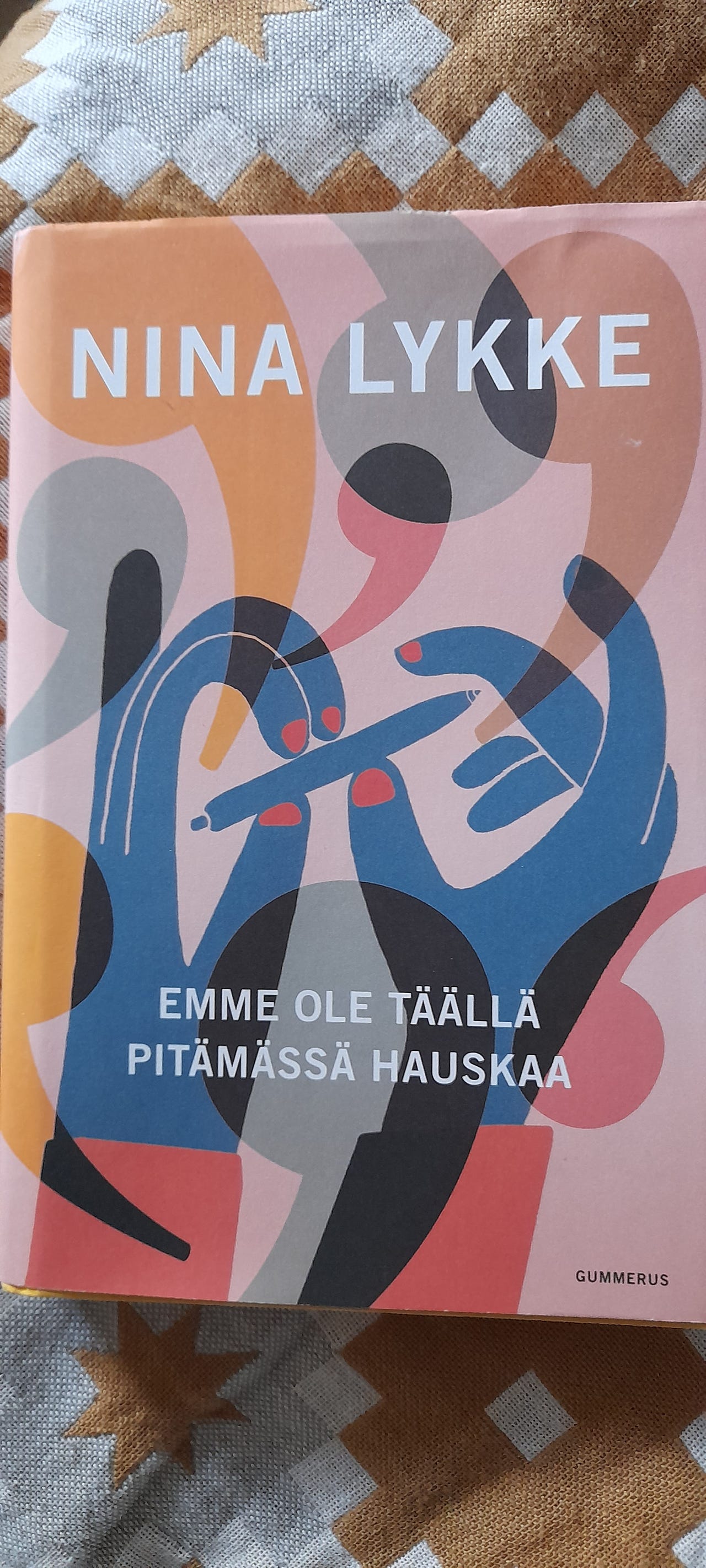 Nina Lykke Emme ole täällä pitämässä hauskaa | Tori