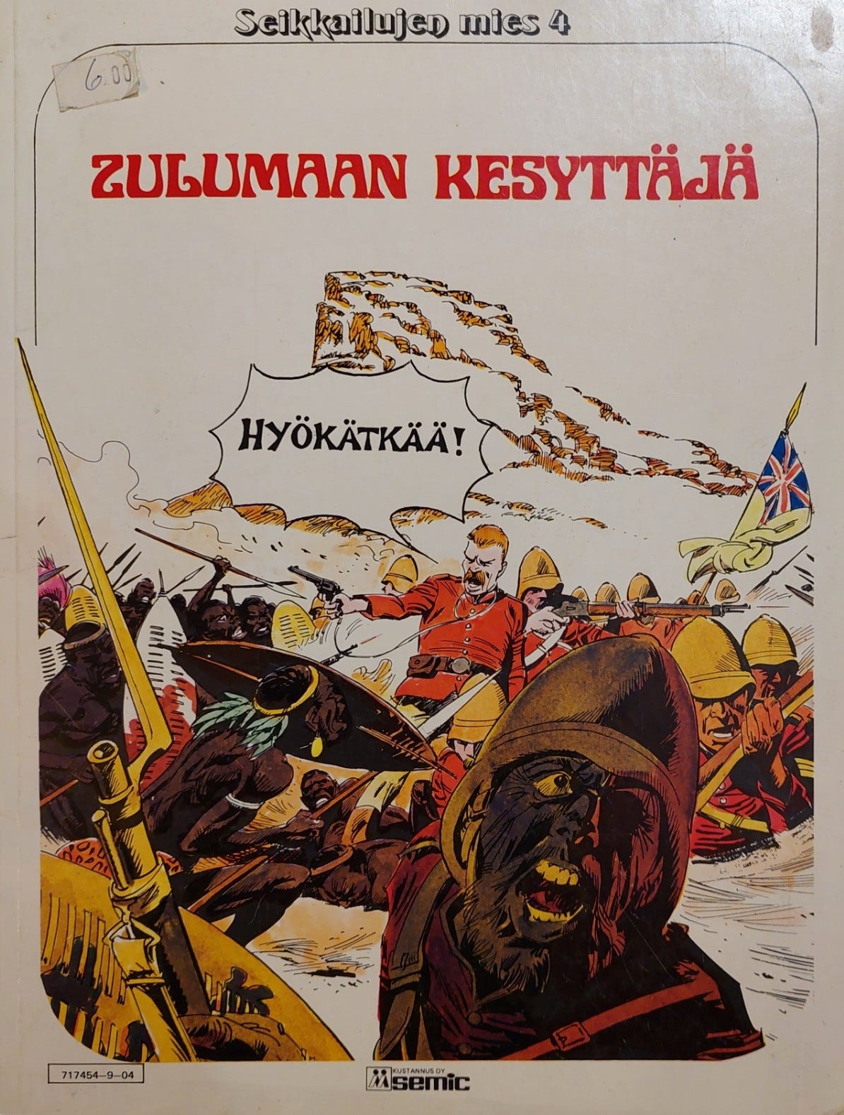 Seikkailujen mies 4 Zulumaan kesyttäjä 1979