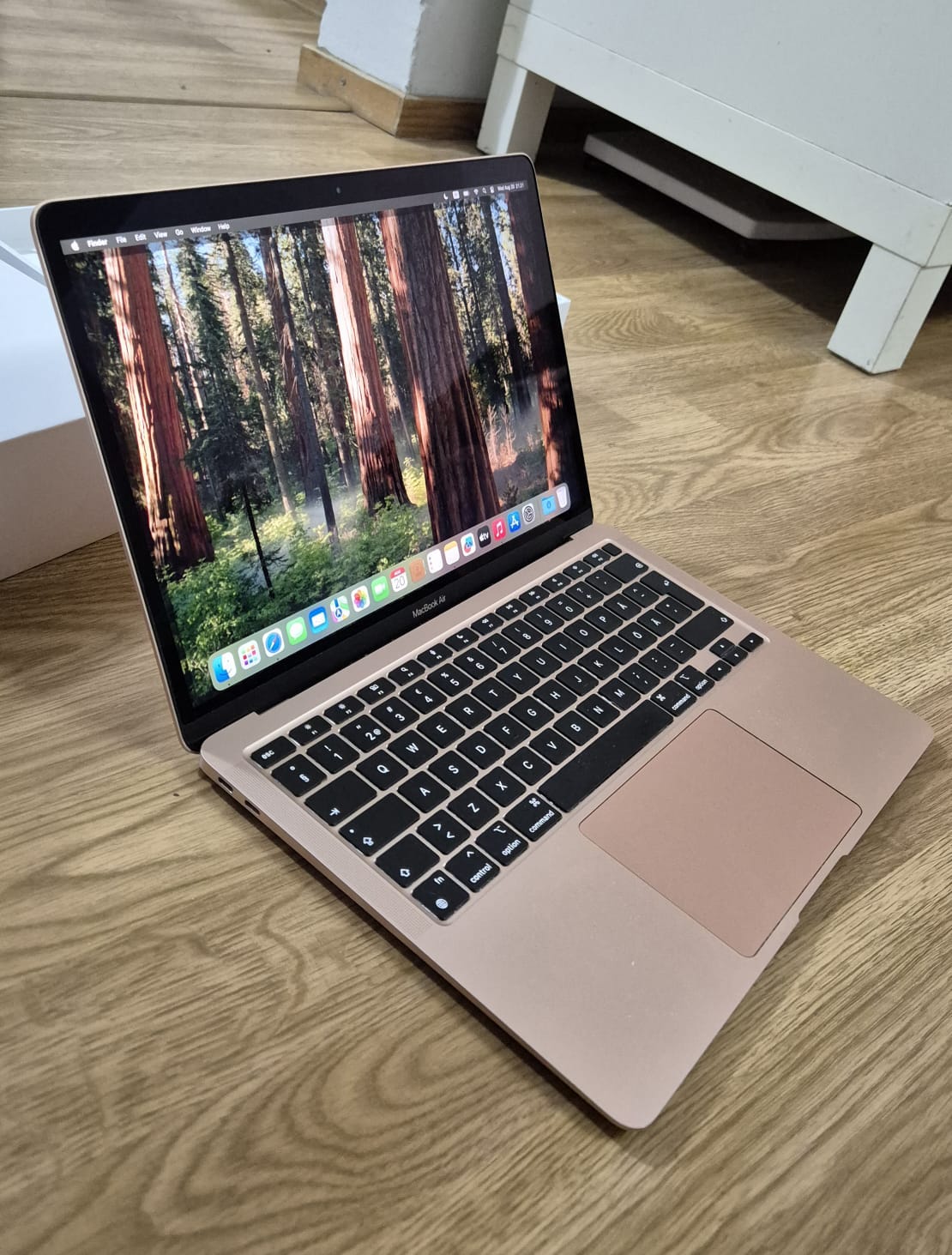 Macbook Air 13 M1 model Rose Gold Väri, 8gb/256gb | Tori