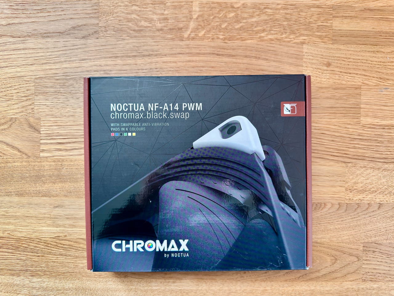 Noctua NF-A14 PWM chromax.black.swap -laitetuuletin, musta | Tori