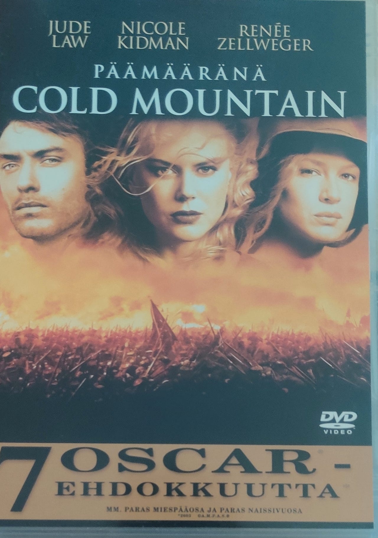 Päämääränä Cold Mountain DVD (2003)