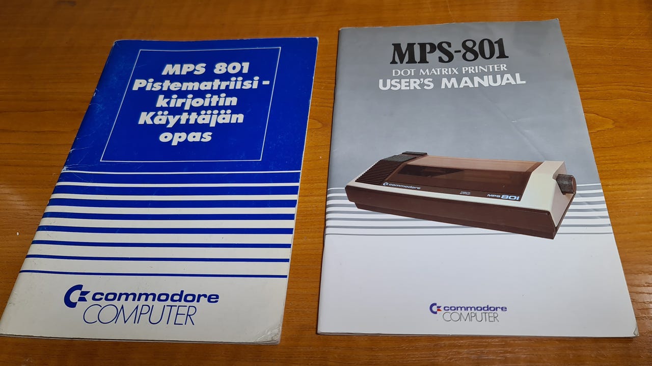 Commodore MPS-801 | Tori