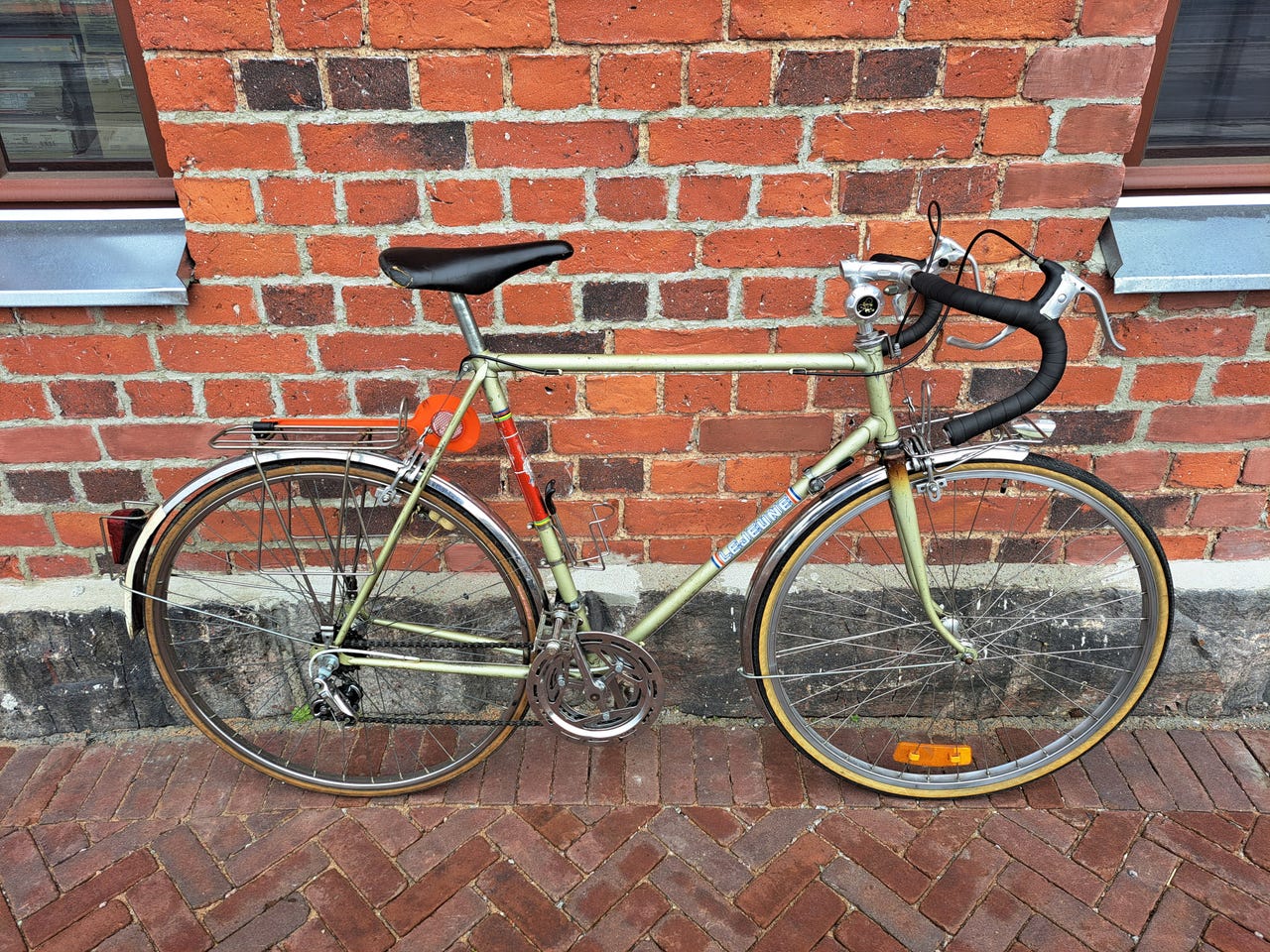 Lot De Dérailleurs Vintage Suntour/Shimano - Pour Vélo De Route, Tige De Cadre à Friction, 6 Vitesses | Occasion