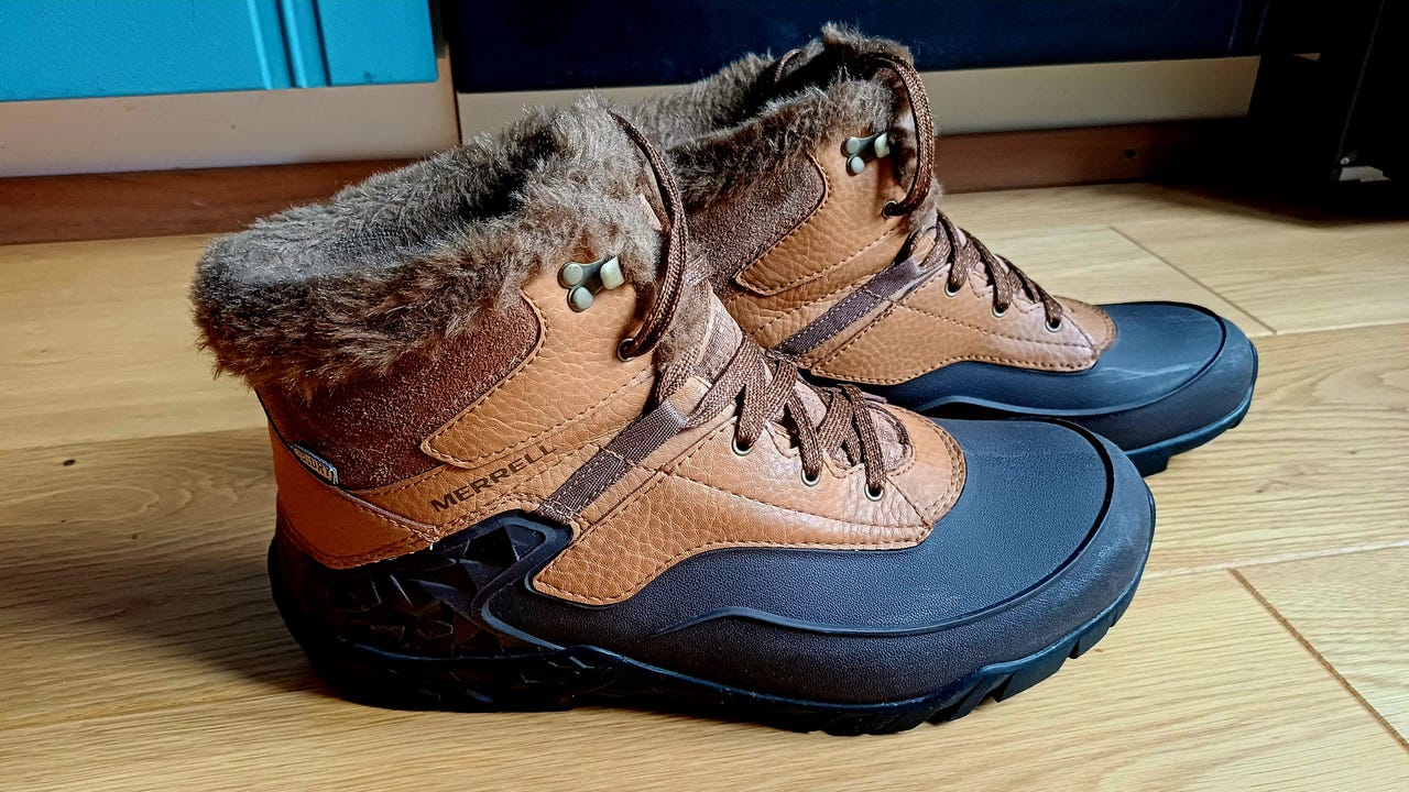 メレルAURORA 6 ICE+ WATERPROOF Merrell Aurora 6 Ice+ Waterproof Winter Boot - Women's