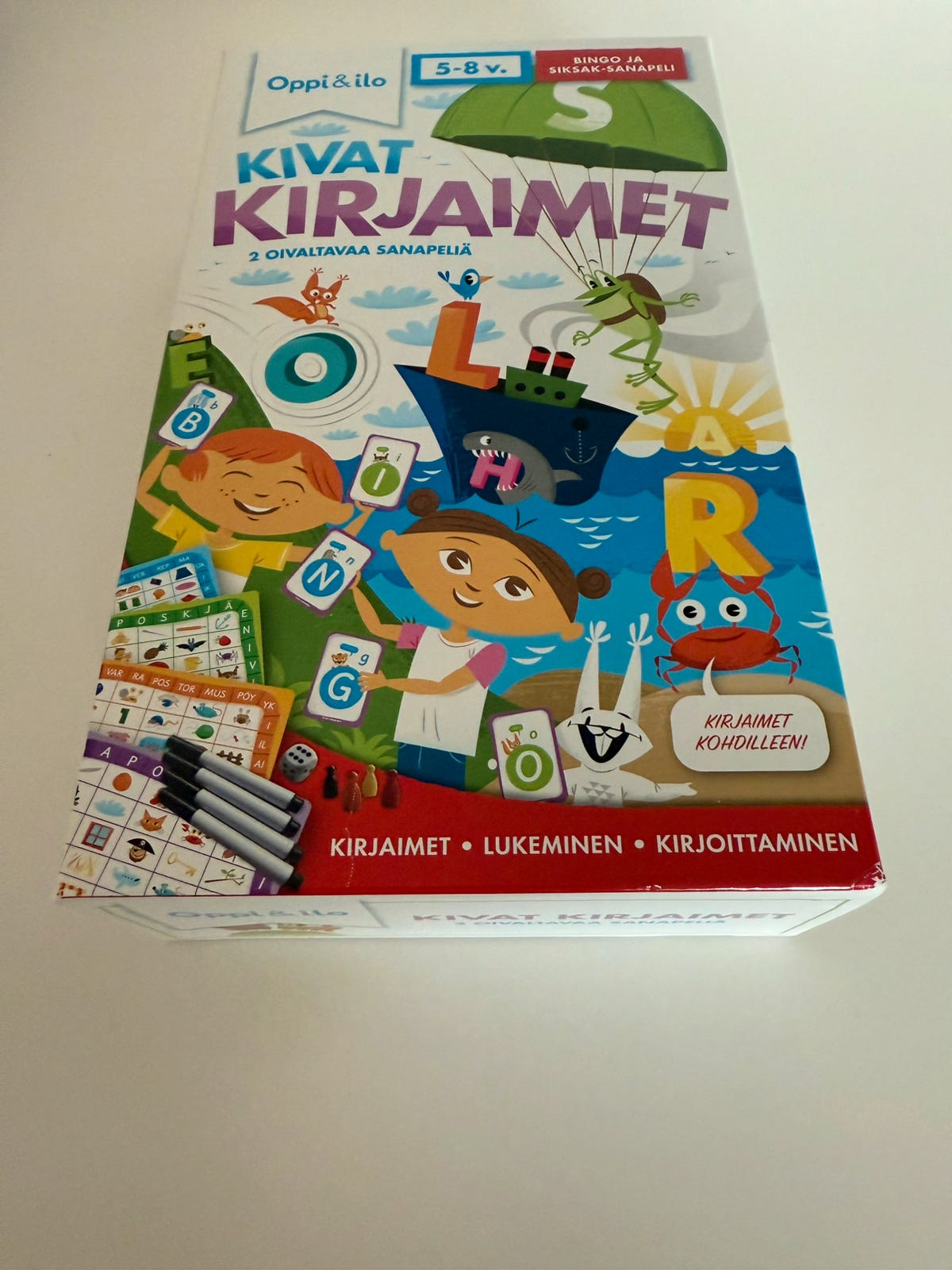 Oppi & Ilo Kivat kirjaimet 5-8v