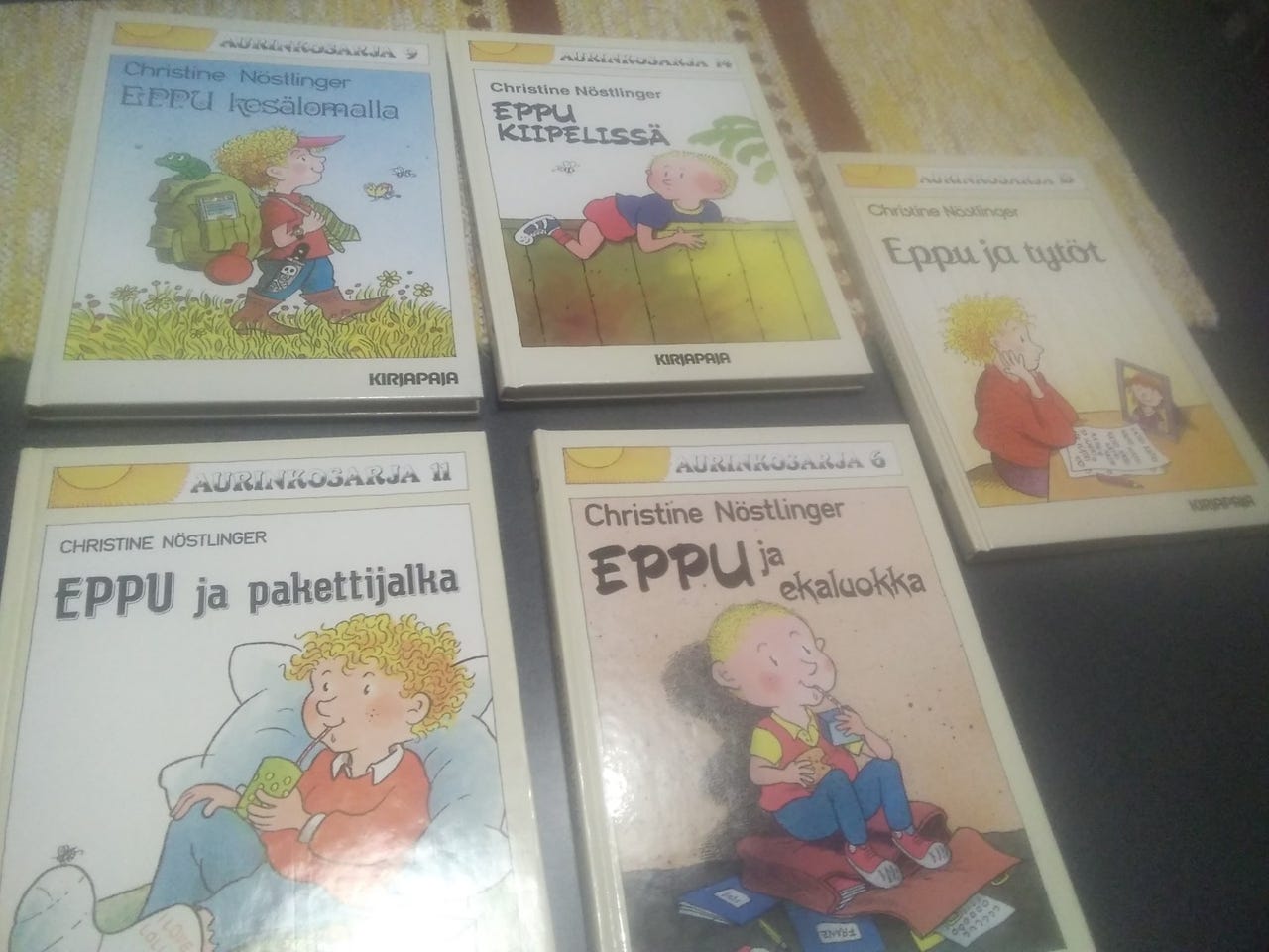 Eppu x 5. Christine Nöstlinger. Aurinkosarja