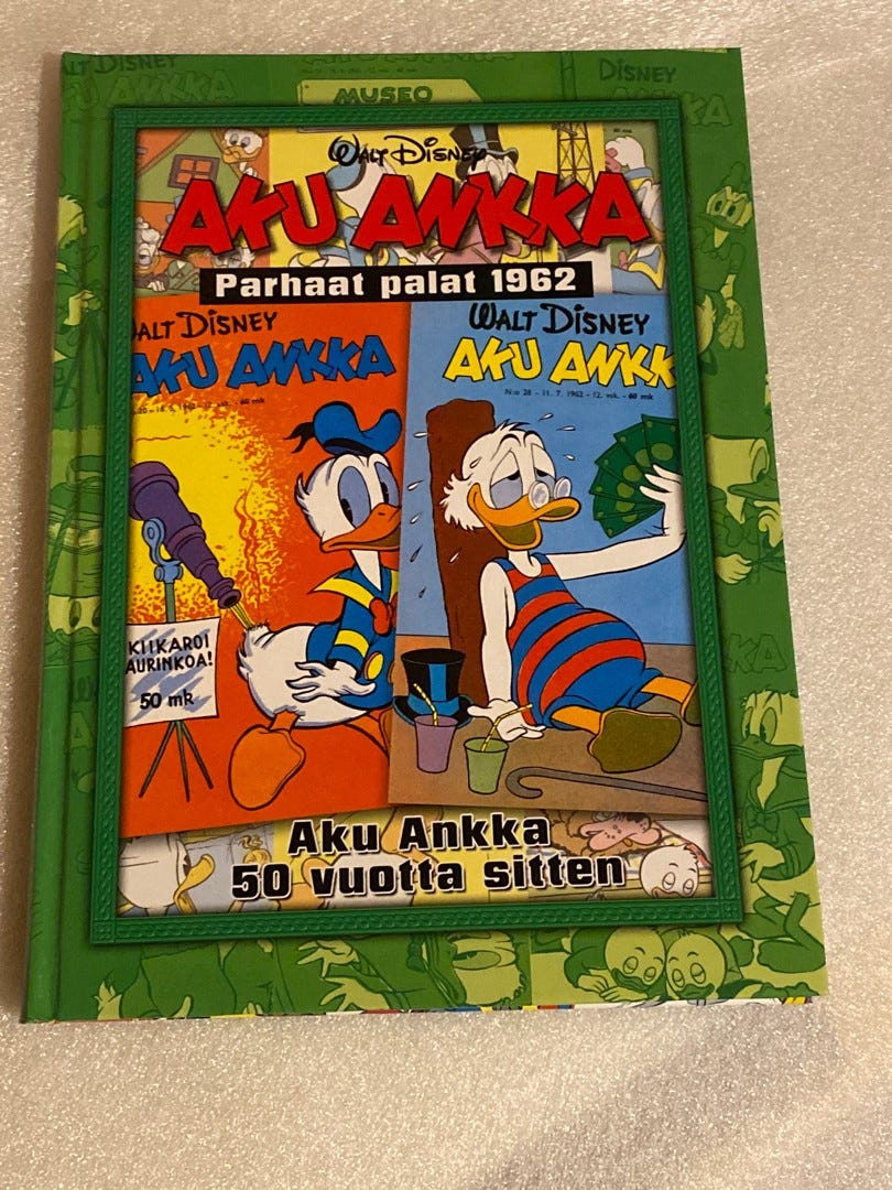 Aku Ankka Parhaat palat 1962