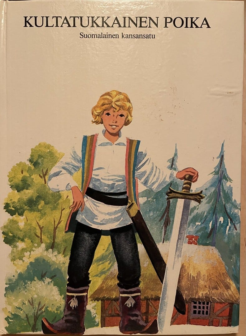 Kultatukkainen poika - Suomalainen kansansatu (.)
