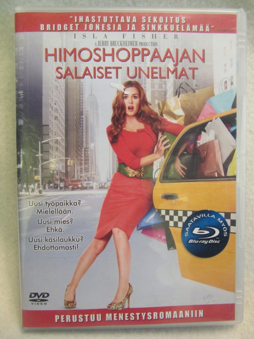 Himoshoppaajan salaiset unelmat dvd