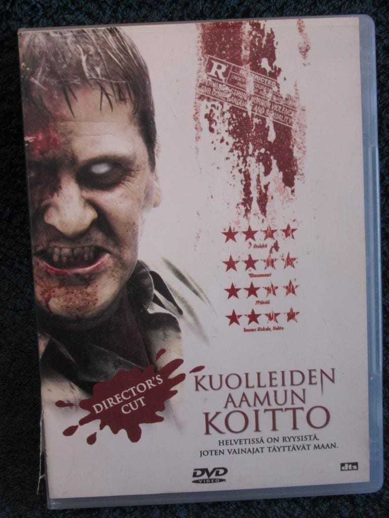 Kuolleiden aamunkoitto dvd