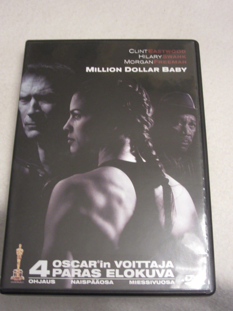 Million Dollar Baby dvd
