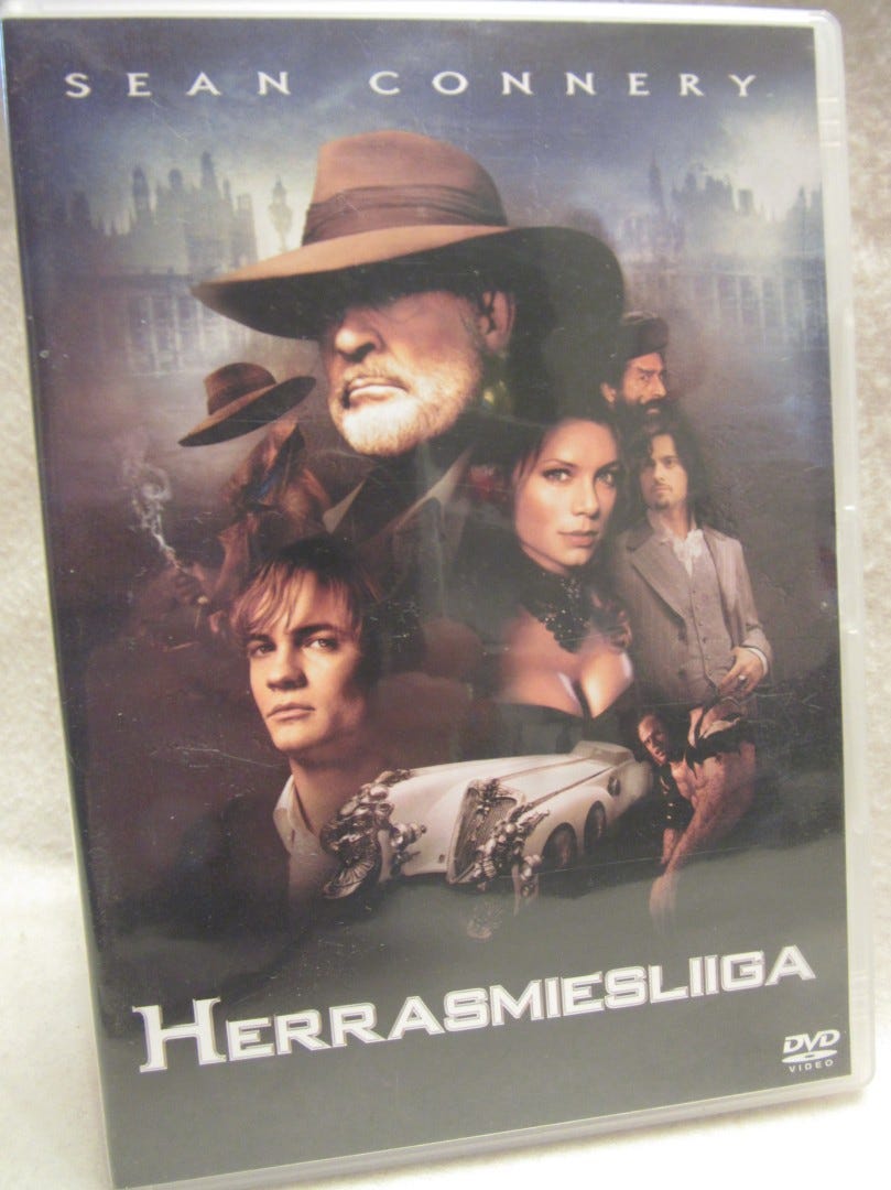Herrasmiesliiga dvd