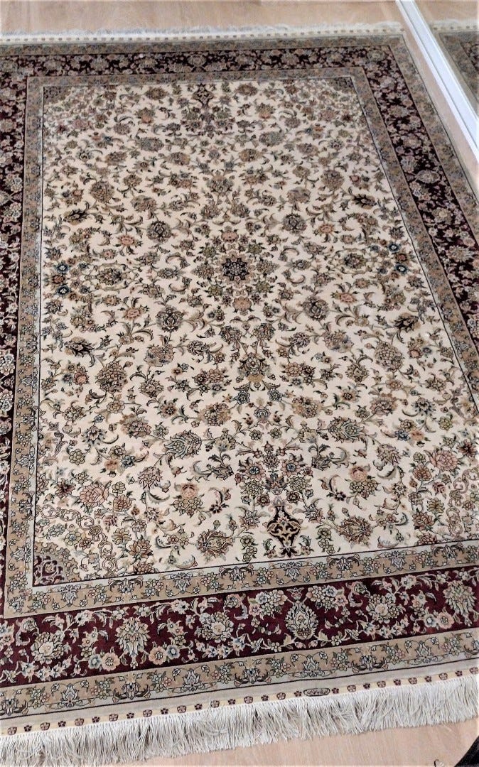 Upea laadukas Hereke silkkimatto 140 x 200cm