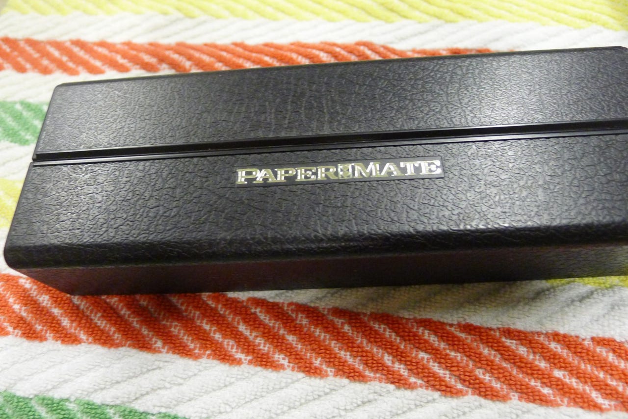 Papermate Sininen Mustekynä Metallinen Kotelo