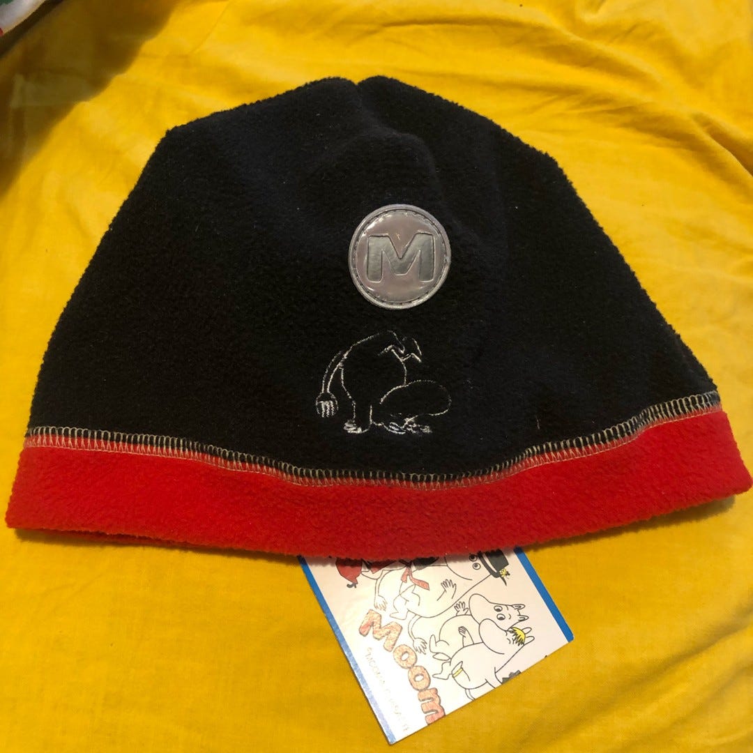 Uusi Muumi fleece pipo