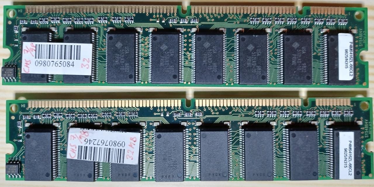 P4M6416ZL66CL2 muistikampapari (2 kpl)