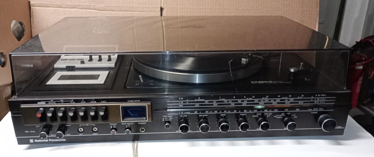 National Panasonic SG-2080L Stereo yhdistelmä Made in Japan Tori