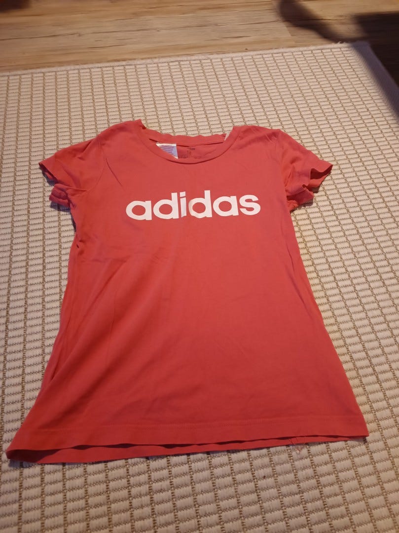 152 pinkki Adidas paita
