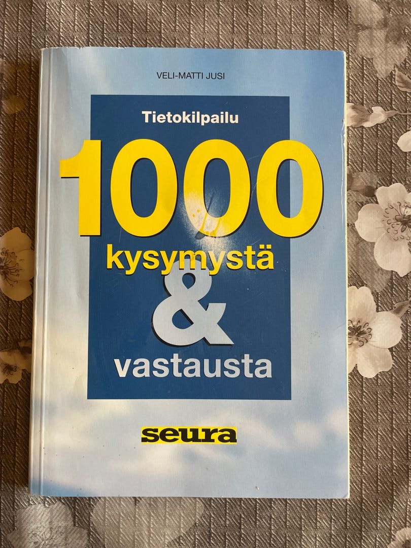 Tietokilpailu 1000 kysymystä & vastausta