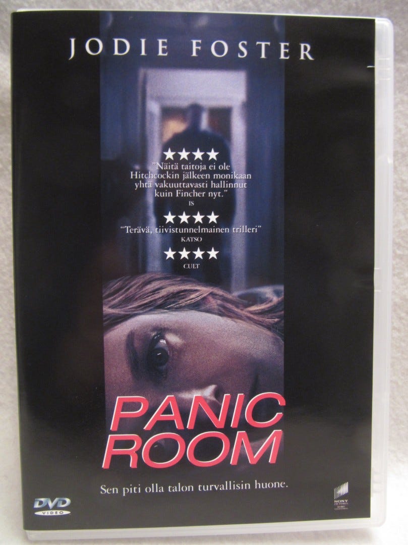 Panic Room dvd