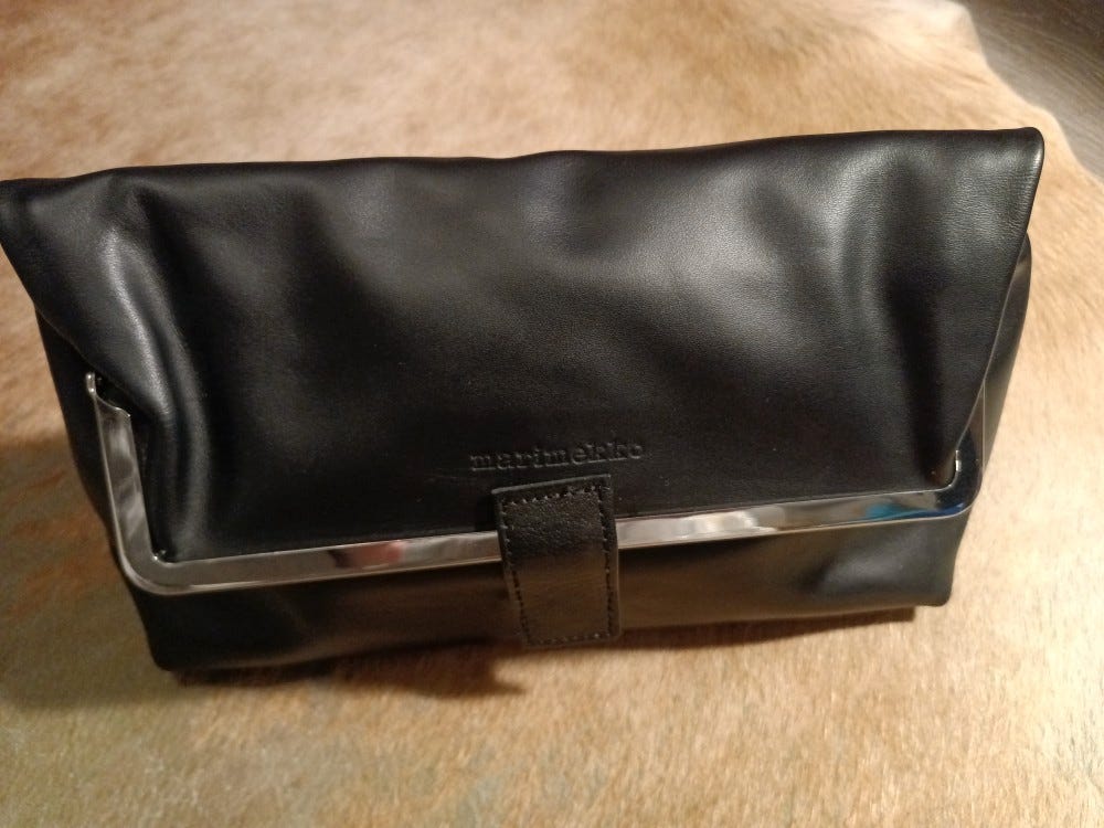 Marimekko Maurite clutch nahkalaukku