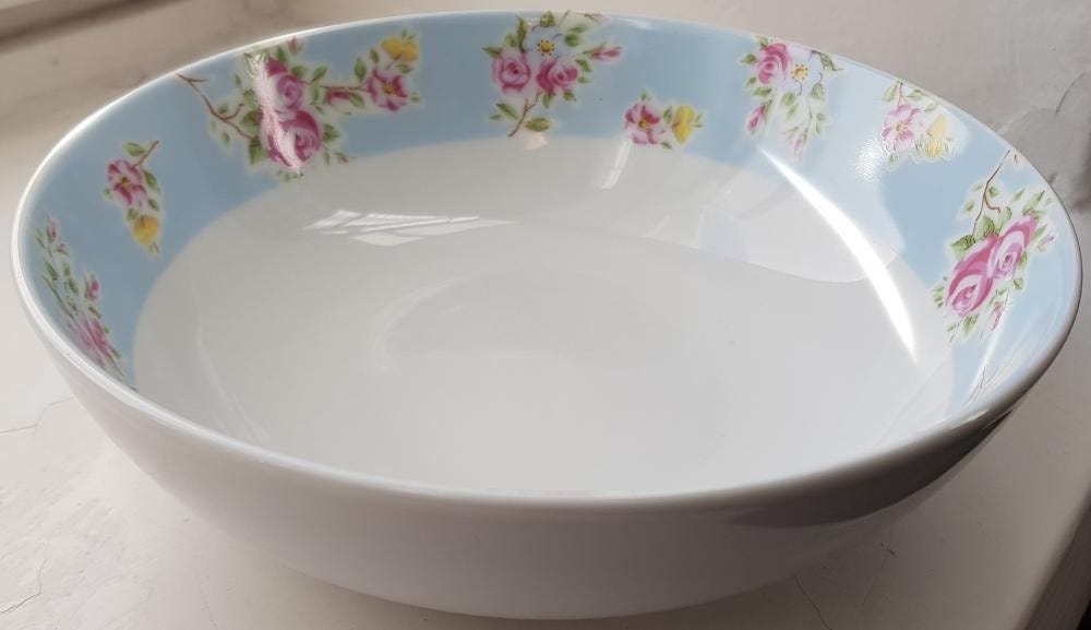 Churchill Pink & Blue Chintz kulho 6 kpl