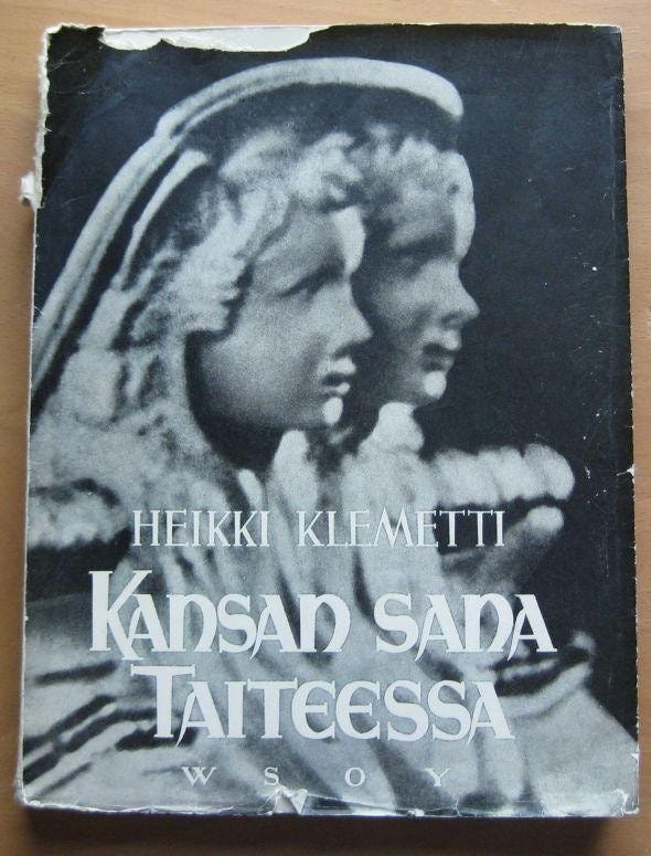 Klemetti Heikki, Kansan sana taiteessa