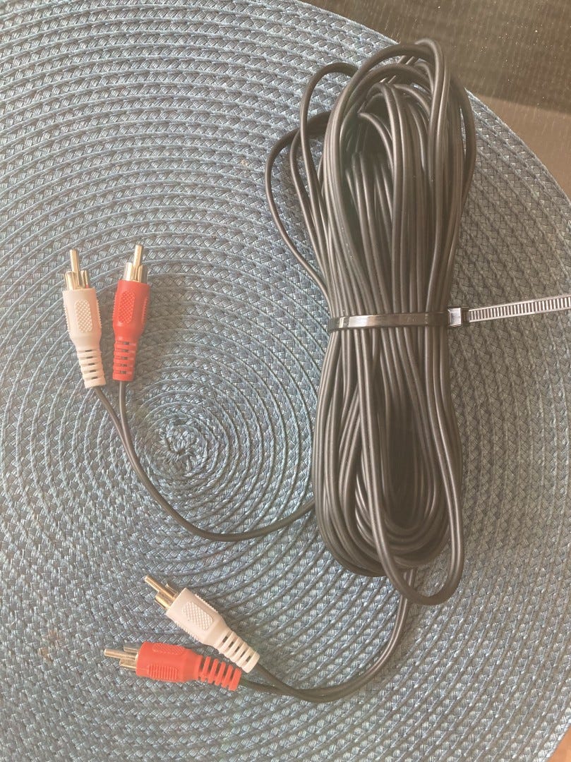 RCA kaapeli