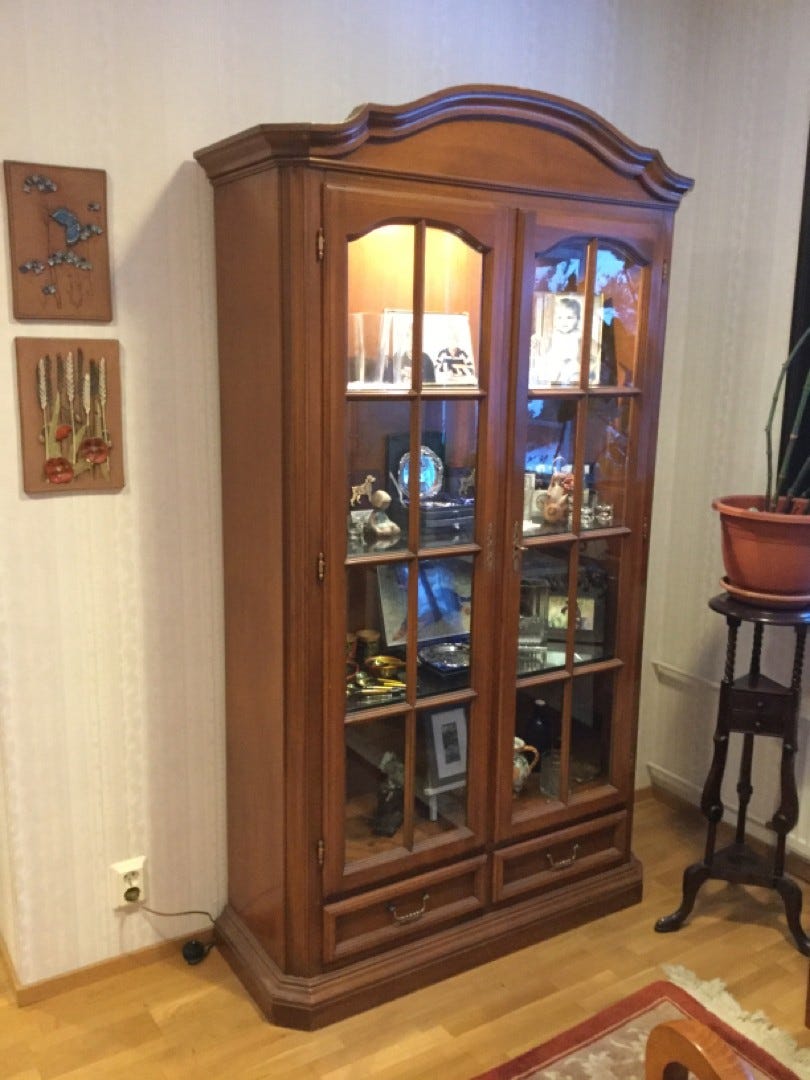 Selva lasivitriini