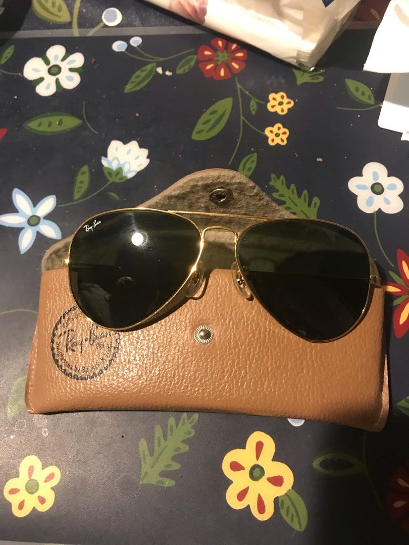 Vintage Ray-Ban Aviator aurinkolasit