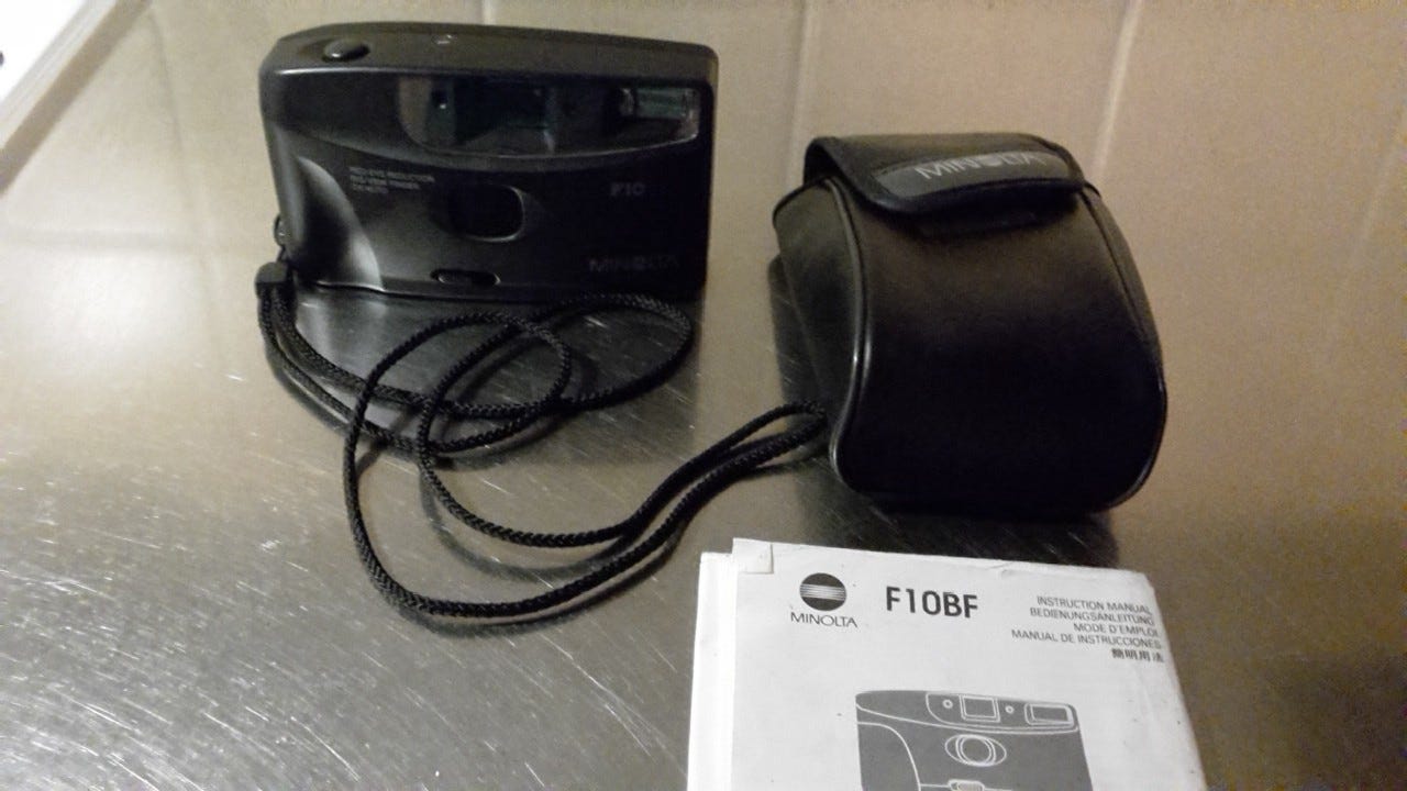 Minolta FilmiKamera  (Vanha -95 vuodelta )