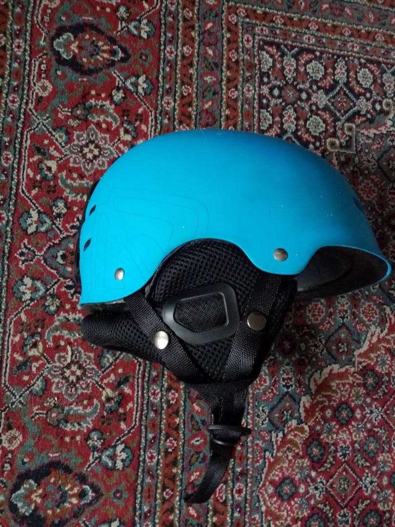 Warp laskettelu kypärä , koko 56-57 cm