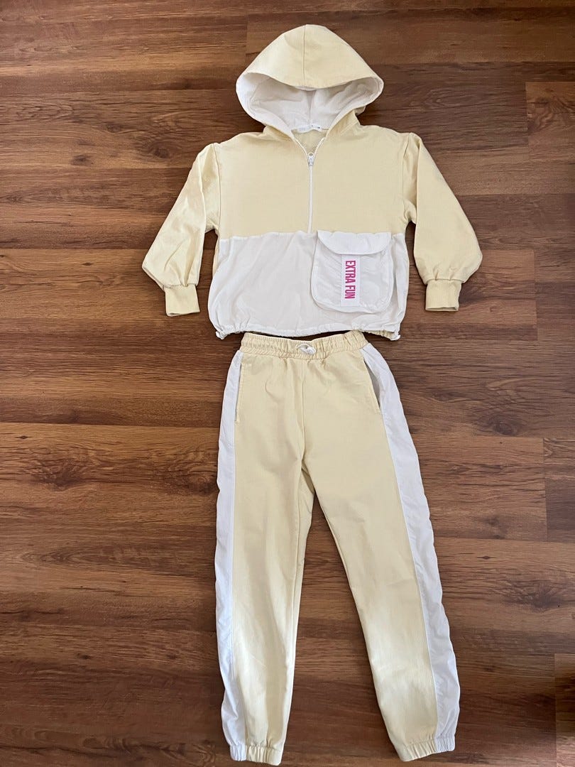 Huppari ja housut setti (Zara)