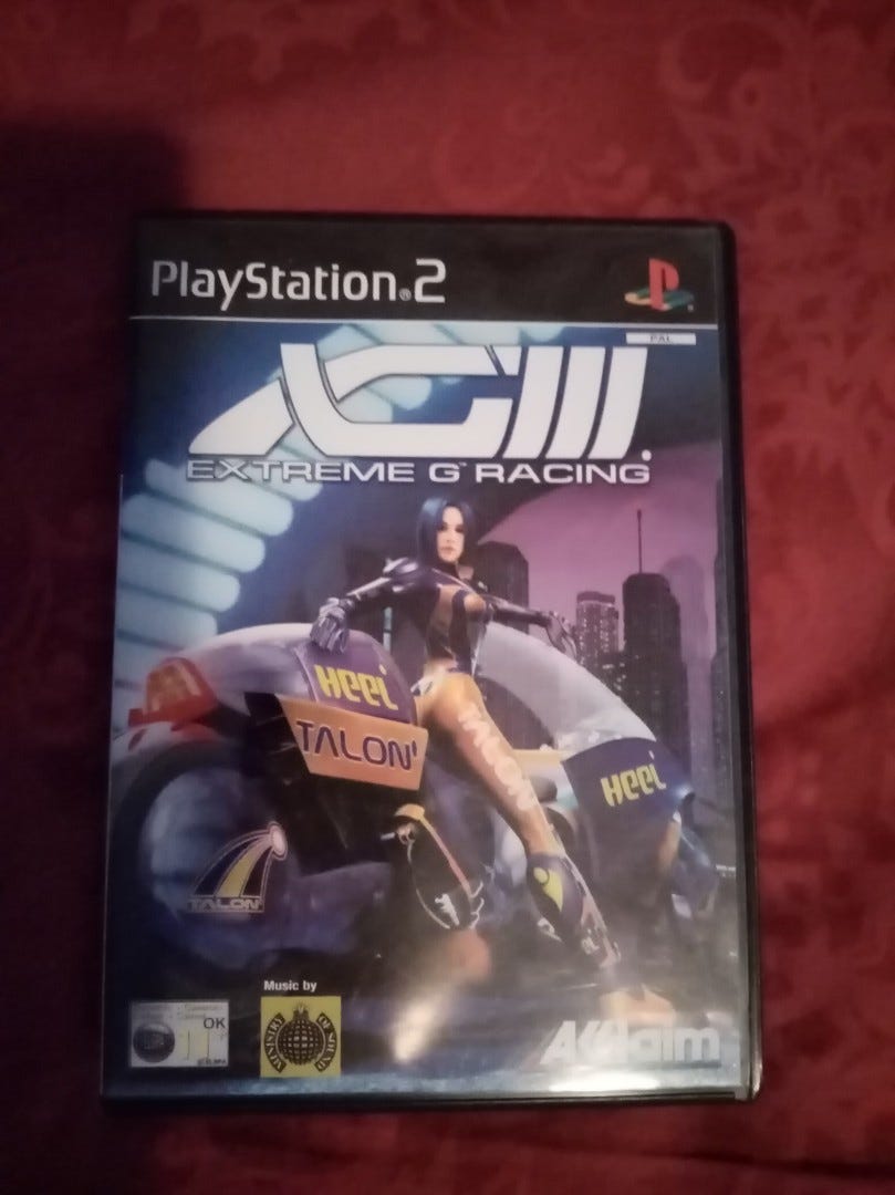 XG3 Extreme G Racing , Playstation 2 peli