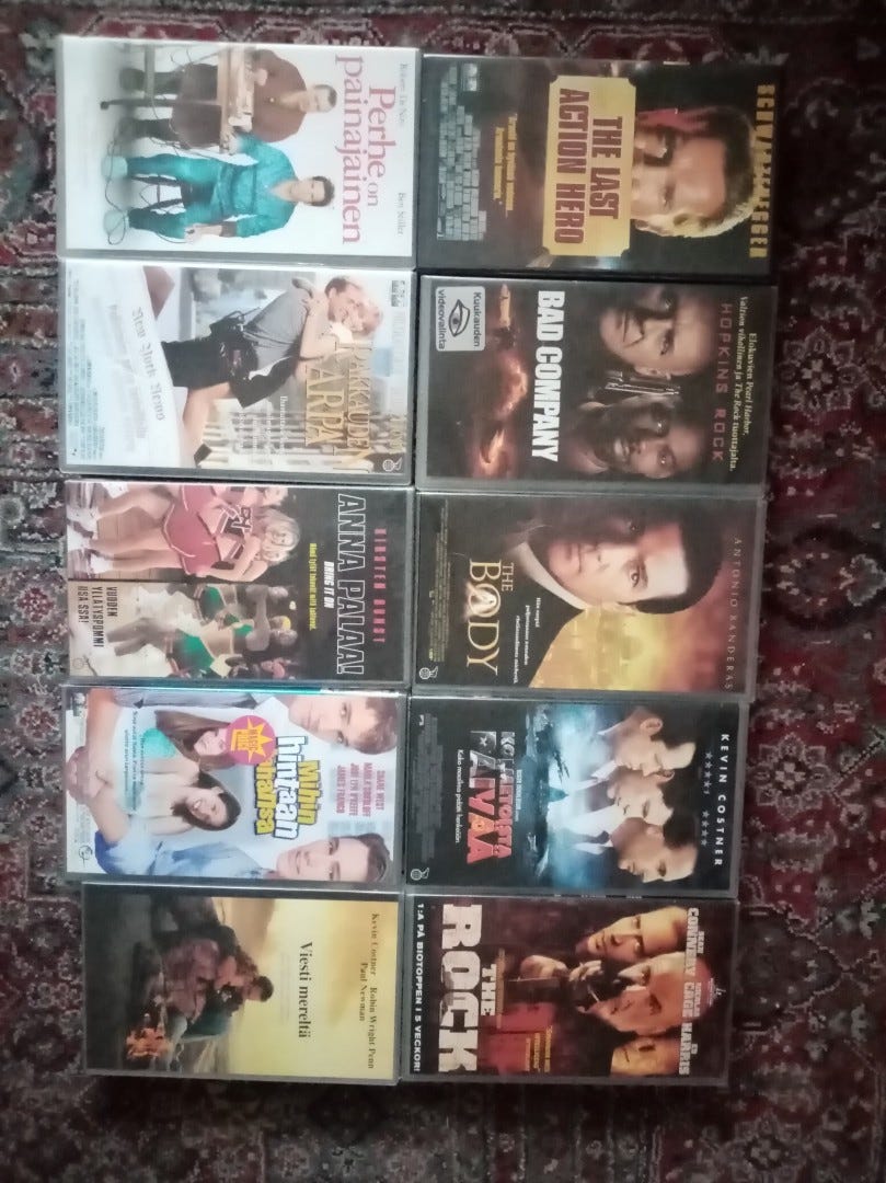 VHS filmejä