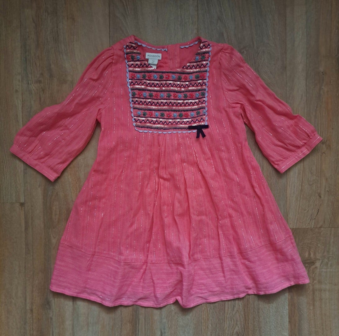 Accessories Monsoon tunika 6-8 vuotiaalle