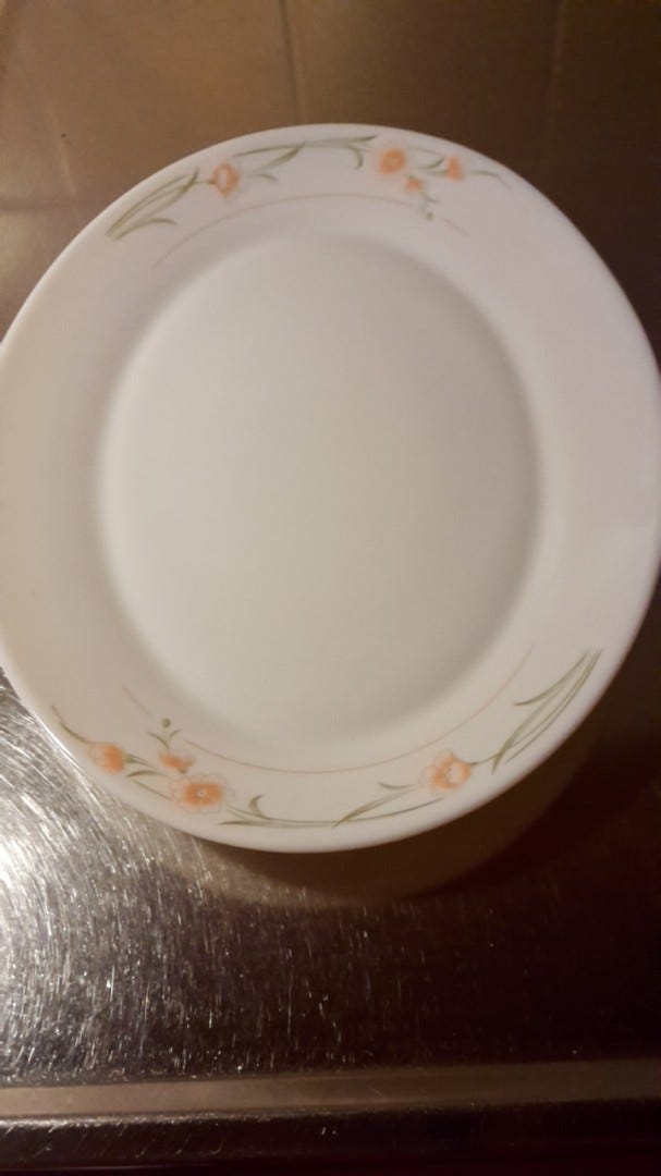 Tarjoilulautanen Soikea (Maitolasinen)