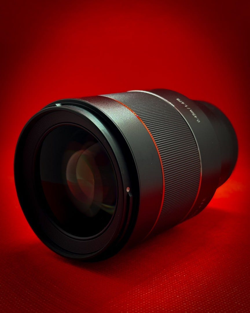 Samyang AF 50mm f/1.4 objektiivi