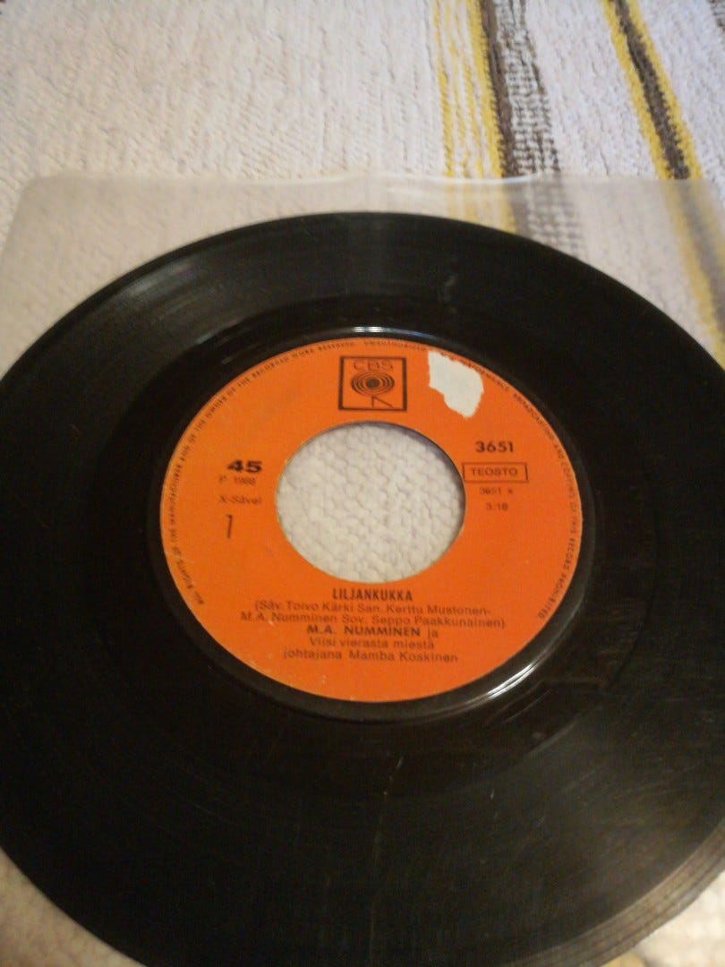 M.A. Numminen 7" Liljankukka