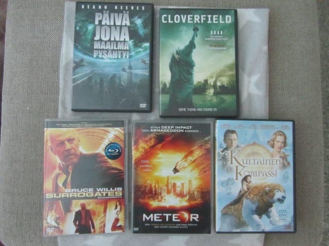 Ulkomaisia DVD Elokuvia