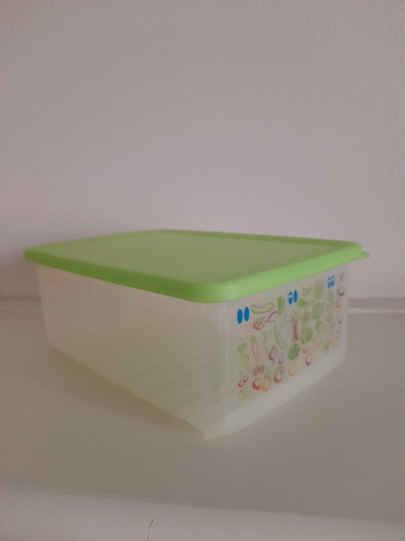 Tupperware vihanneslaatikko 1.6 l