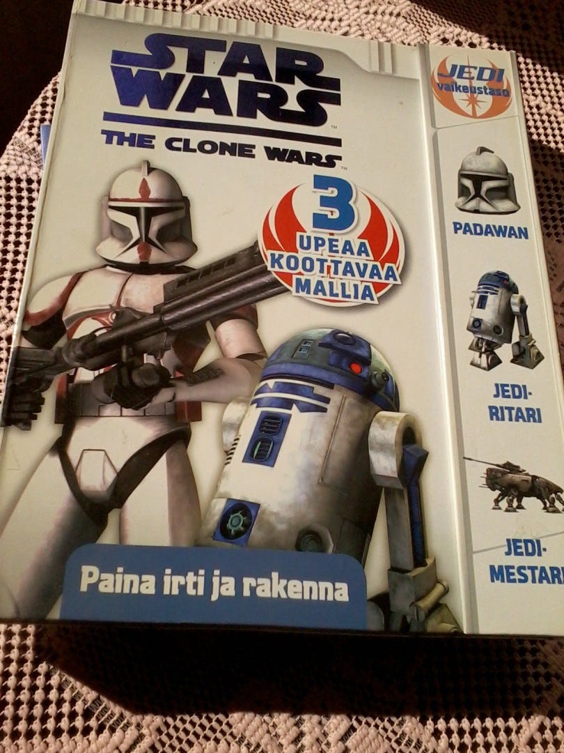 Star Wars - The Clone Wars - 3 upeaa koottavaa mal