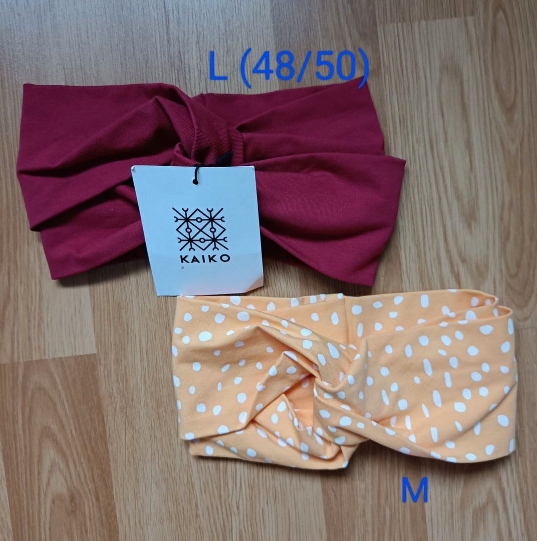 Kaikon Knot headband-pannat M&L