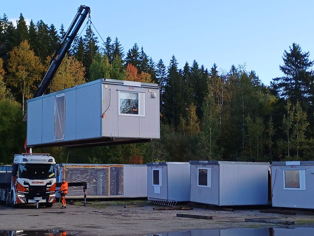 9x3m työmaakoppi