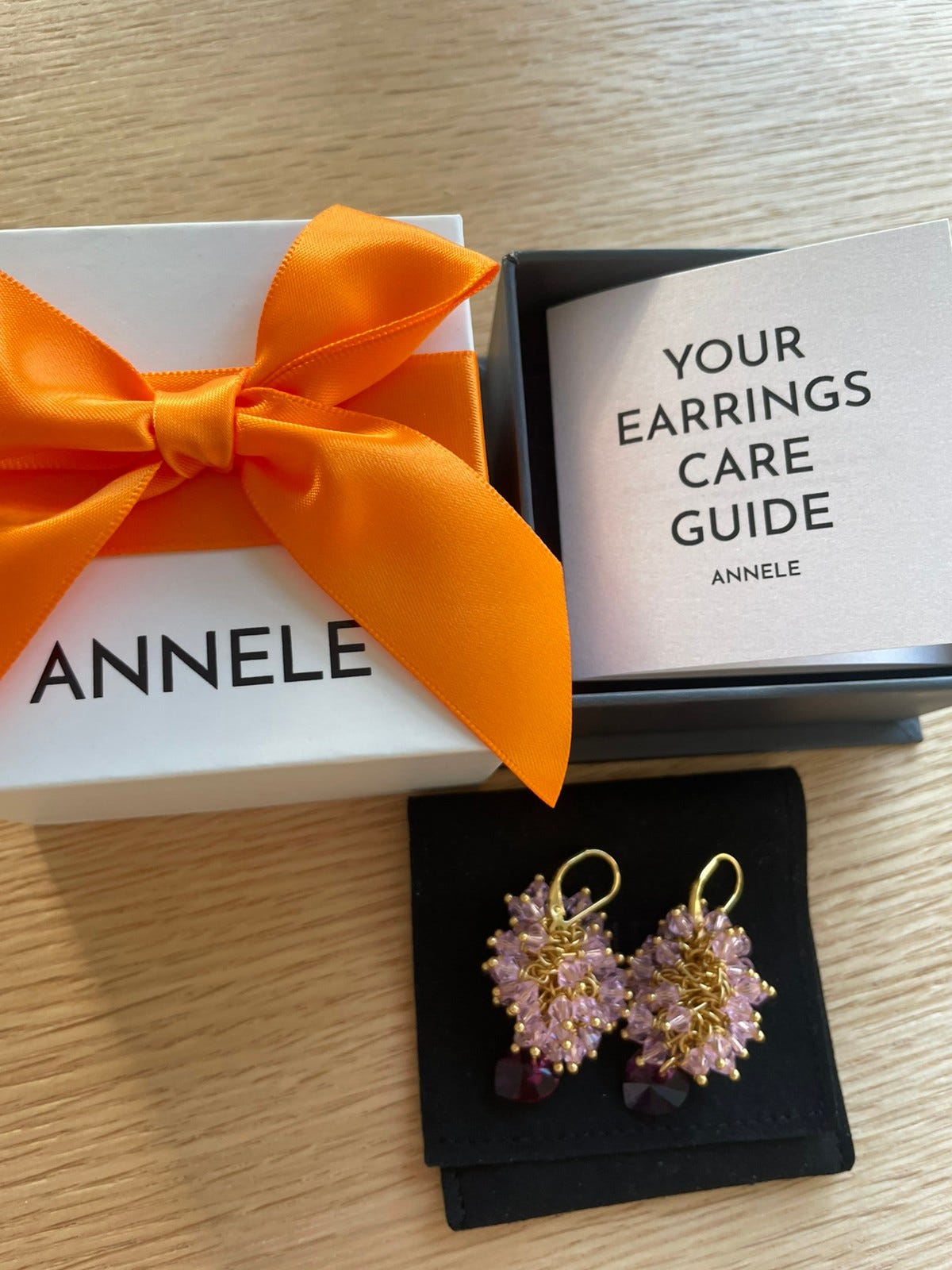Annele Candy floss korvikset