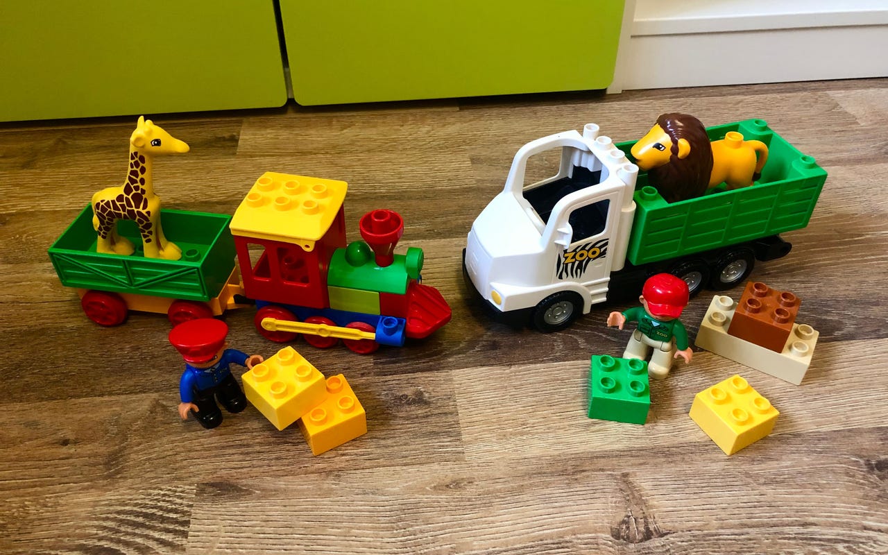 Lego Duplo 6144 Zoo Train ja 6172 Zoo Truck Tori