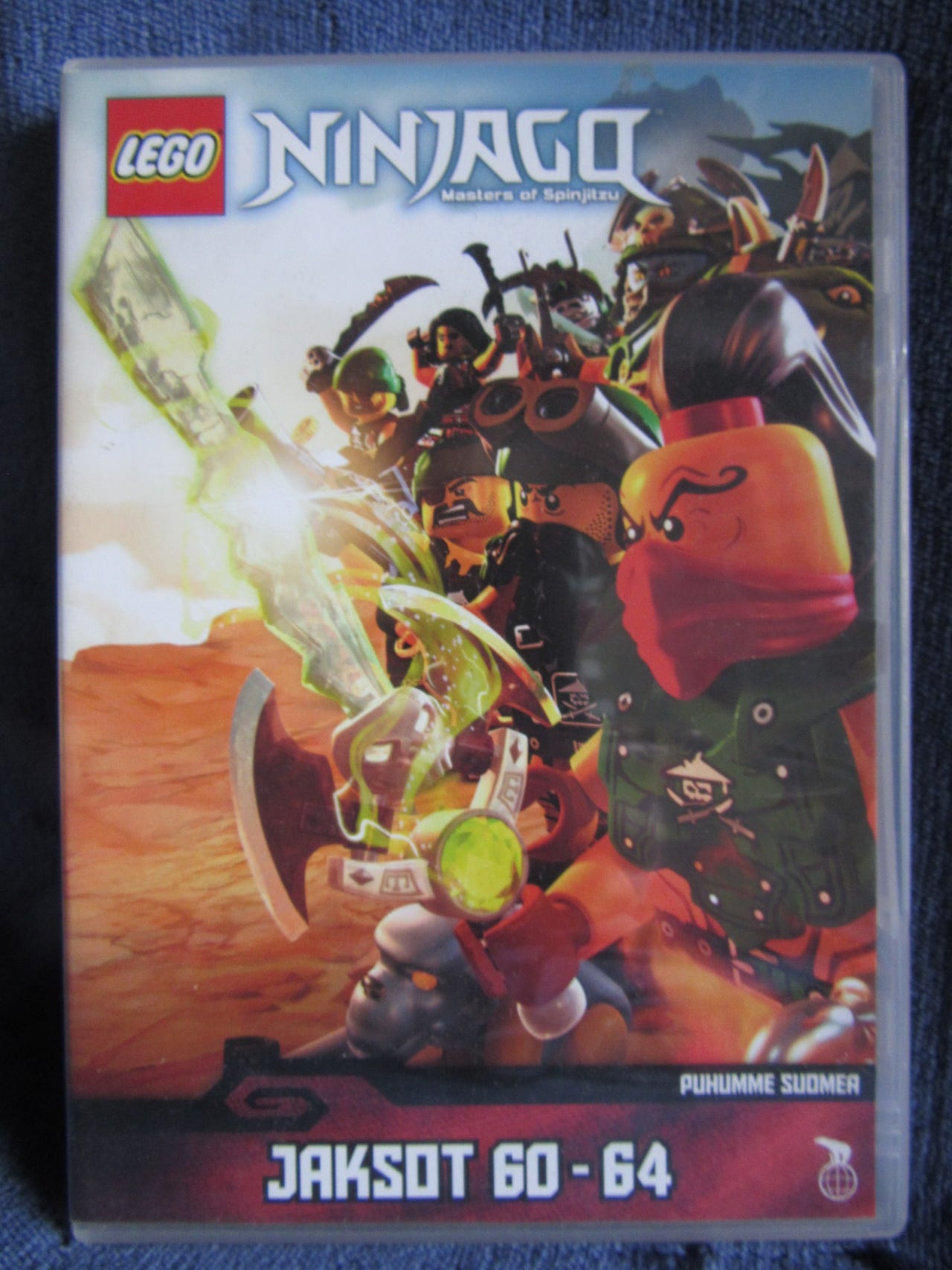 Lego Ninjago 60-64 dvd