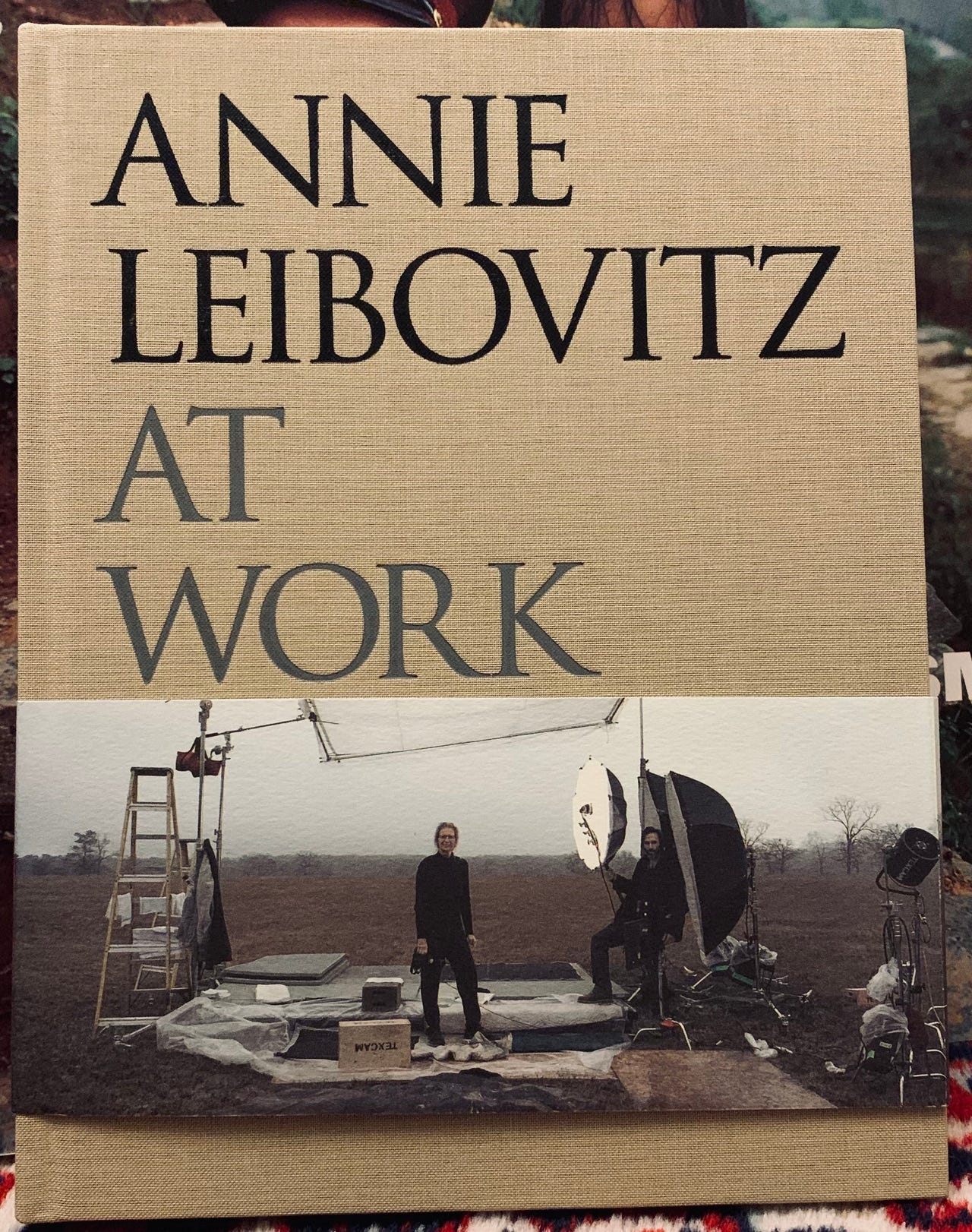 Anniel Leibovitz at Work